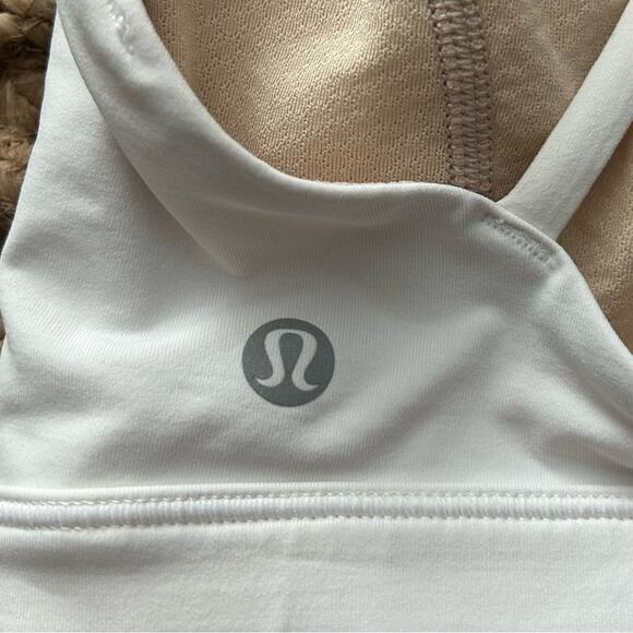 Lululemon Free to Be Serena Bra – White – Size 10 - Picture 5 of 6